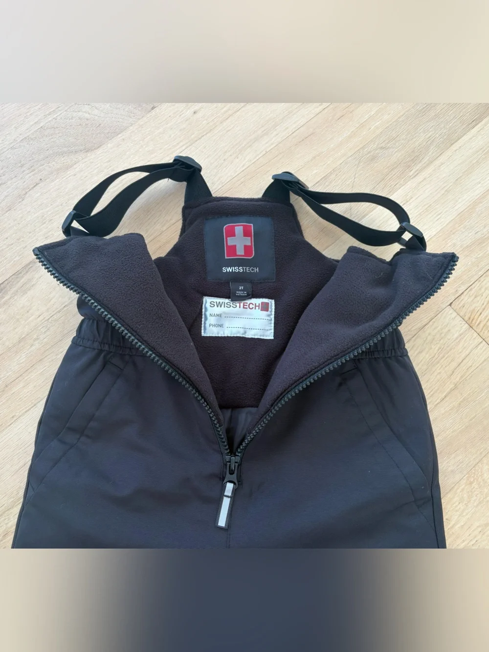Swiss Tech Toddler Snow Bibs